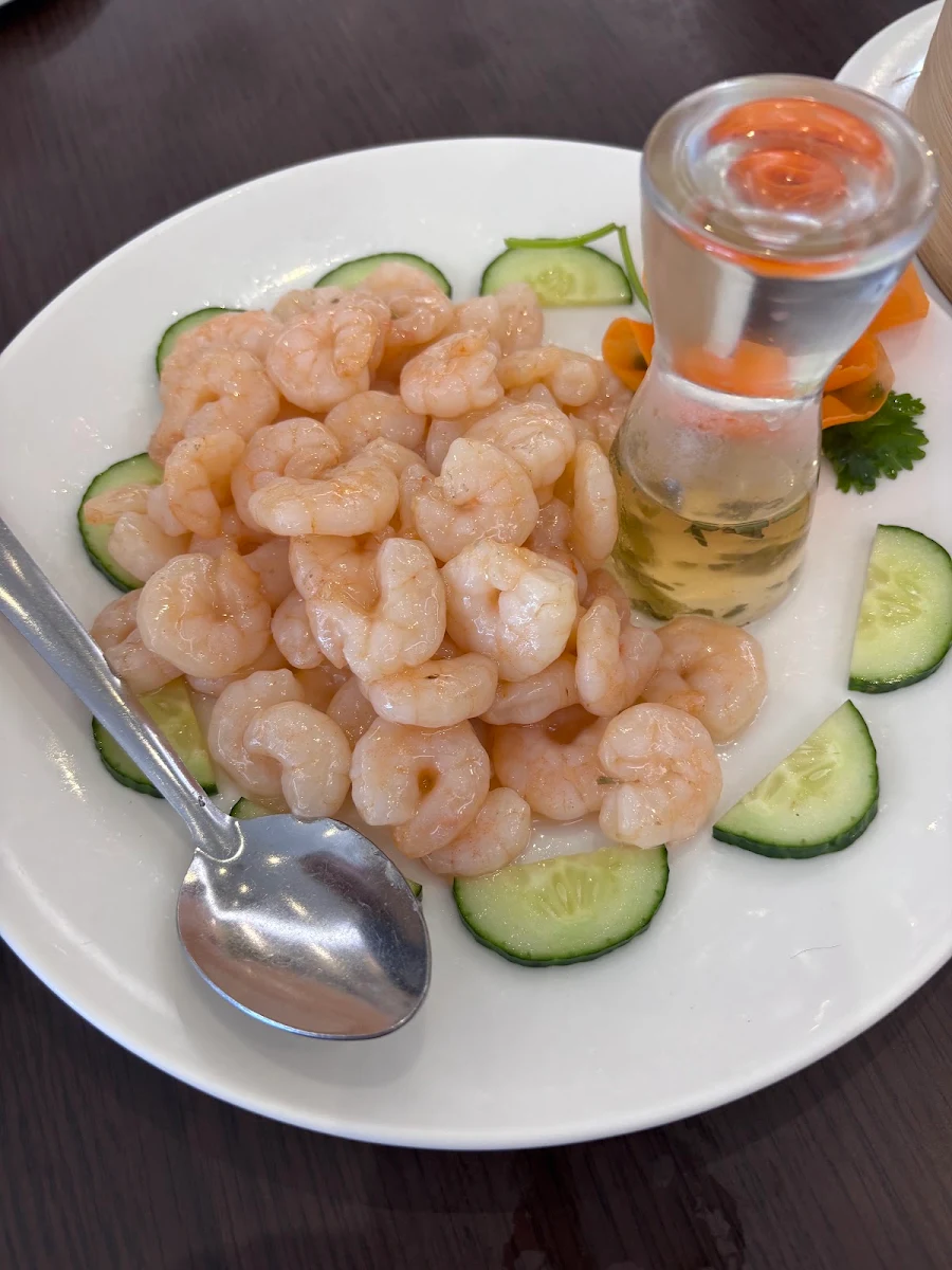 sauteed shrimp 清炒虾仁, Tian Xin Place